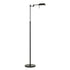 61" Bronze Adjustable Swing Arm Floor Lamp