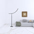 74" Bronze Adjustable Led Traditional Shaped Floor Lamp