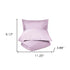 Lilac King 100% Cotton 300 Thread Count Washable Duvet Cover Set