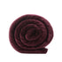 Brown Knitted PolYester Solid Color Plush Queen Blanket