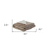 Brown Knitted PolYester Solid Color Plush Queen Blanket