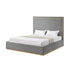 Hunter Green Solid Wood King Upholstered Velvet Bed