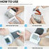 Wrist Cuff Blood Pressure Monitor with Pulse Oximeter