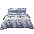 Duvet Cover Set, King Size Pictorial Bedding, Dolce Mela - Mute Swan DM705K