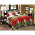 Duvet Cover Set, Queen size Floral Bedding, Dolce Mela - Romeo DM711Q